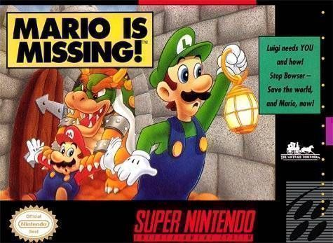 Mario Is Missing (USA) Game Cover